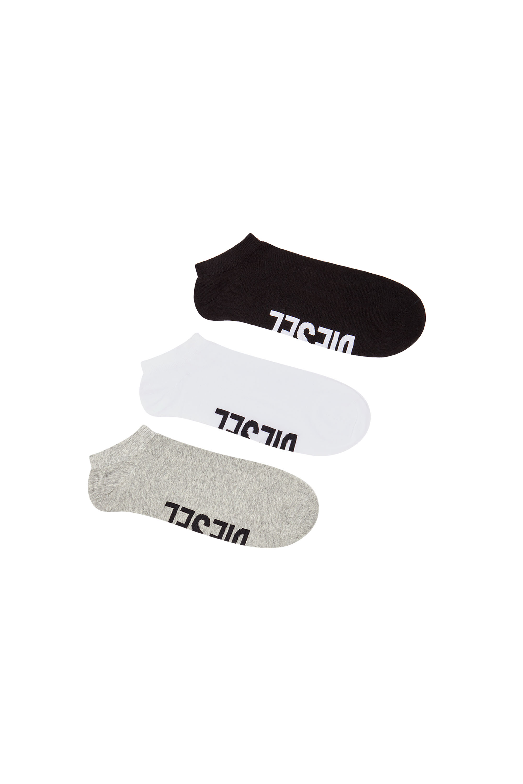 SKM-GOST-THREEPACK, Noir/Gris